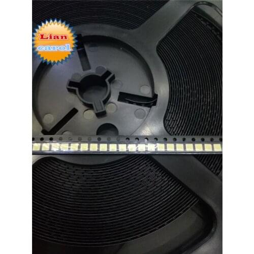60PCS/Lot 3030 6V SMD LED Beads 1W Cold White 70LM 140mA For TV Backlight 3.0*3.0mm