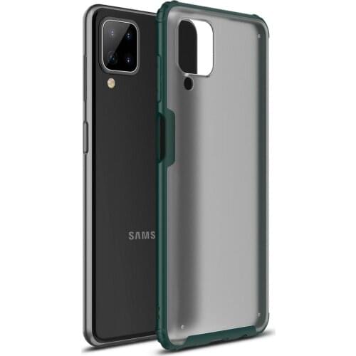 For Samsung A12 A22 5G 2021 Crystal Case Acrylic Back Shell for Samsung Galaxy A52 Case A72 A 52 22 72 Bumper Cover Shockproof