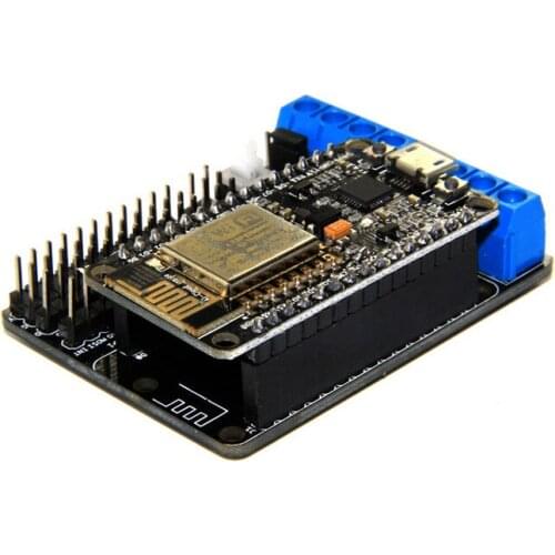 NodeMCU Development Kit NodeMCU + Motor Shield esp esp8266 esp-12e esp 12e kit diy rc toy remote control Lua IoT smart car