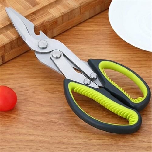 Multifunctional Stainless Steel Kitchen Scissors Shears Cutter Scissors Cooking Tools Frozen Bone Meat Cutter Kitchen Tools