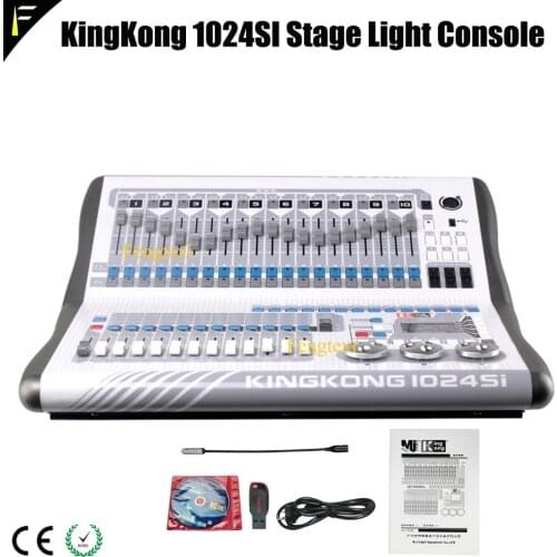 Newest Dj Disco DMX Console 1024 SI Channels Controller R20 Library Builder Lighting Dimmer Controller With RDM KK-1024SI