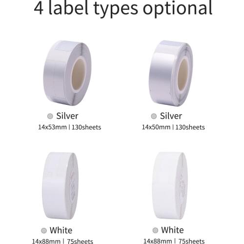 Aibecy 58mm Thermal Label Maker Printer Photo Printer Sticker Printer Portable Wireless BT Mobile Printer for Printing Picture