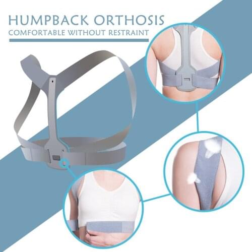 Adjustable Posture Corrector Back Shoulder Straighten Orthopedic Brace Belt for Clavicle Spine Back Support Pain Relief Unisex