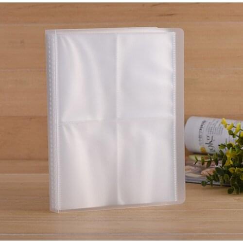 Album Slip-in Pocket Photo Postcard Stamp Ticket Storage Sleeve of 160 4x3"