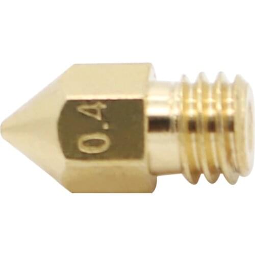 ANYCUBIC 5pcs 3D Printer Nozzle Mixed Sizes 0.4mm Extruder Print Head For 1.75MM MK8 Extruder Makerbot