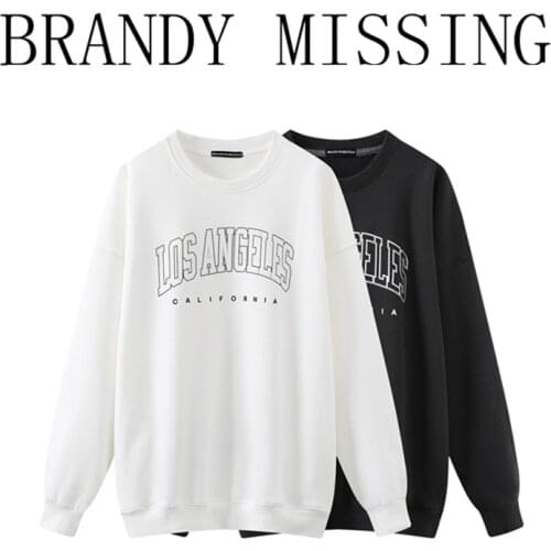 Oversize Girls Soft Cotton Sweatshirts 2021 Spring-Autumn Fashion Ladies Loose Fleece Pullovers Vintage Women Chic Outerwear