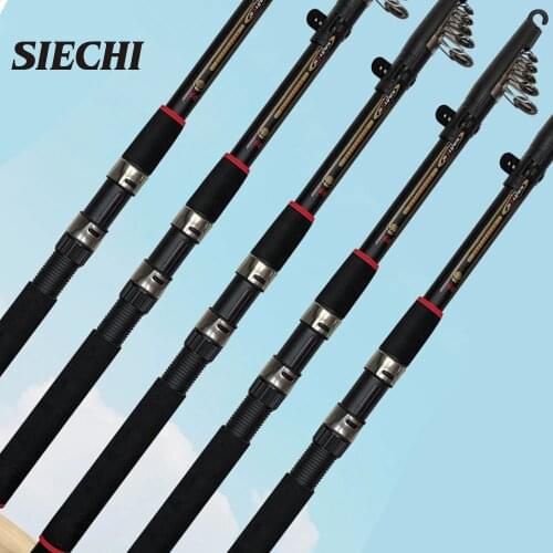 SIECHI Guide Lure Weight 70-250g Sea Boat Jigging Fishing Rod 1.8M-3.6M Carbon Fiber Saltwater Spinning Fishing Rod