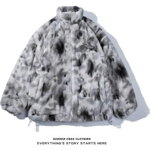 2021 New Winter Spring Coat Women Clothing Fleece Loose Korean Long Sleeve Oversized Jacket Solid Turtleneck Harajuku Gothic Top