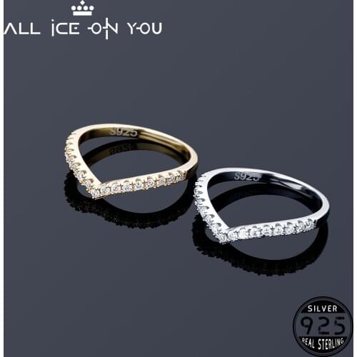 2021 Real Gold Plated Luxury 925 Sterling Silver D Color Moissanite VVS1 Jewelry Wedding Diamond Stud Iced Out Ring Women Gift