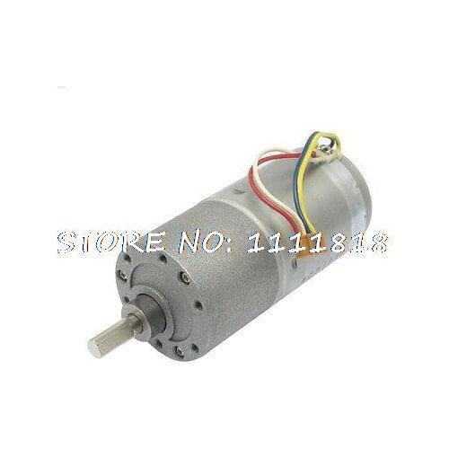 20RPM DC 24V 100mA Welding Machine Component Geared Motor 37GB