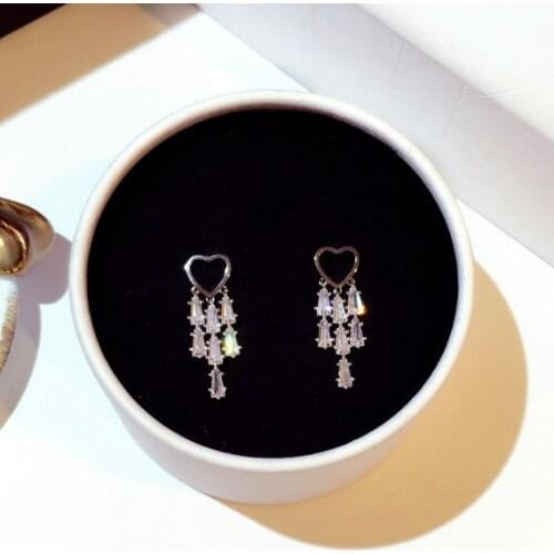 2020 New Winter Love Womankorean Earrings Gifts For The Bride Party Fashion Jewelry