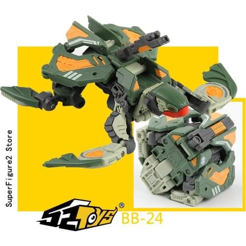52TOYS BB-24 Turtle deformation assembly model tide play mecha boy toy beast box series waste reef