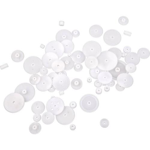 58 styles Plastic Gears Cog Wheels All The Module 0.5 Robot Parts DIY Necessary