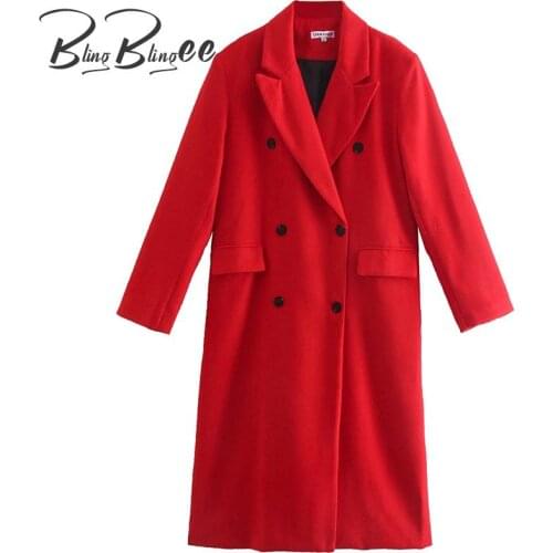 Женские длинные пальто BlingBlingee China At AliExpress