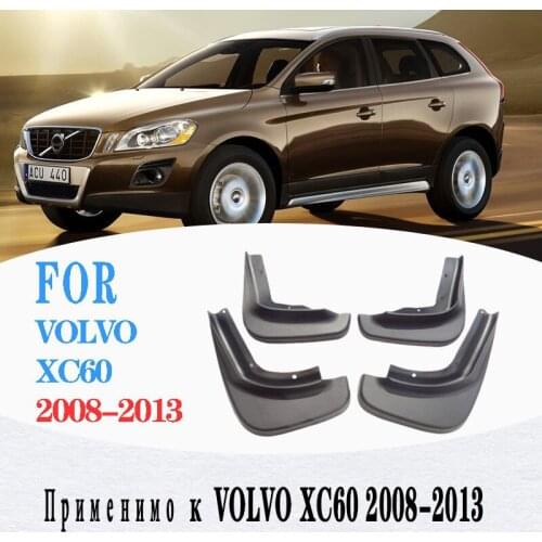 Mud flaps For Volvo xc60 mufguards mudflaps guard splash guard fenders car accessories auto styline 4PCS 2008-2013