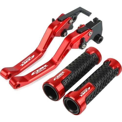 CBR 500R Motorcycle CNC Brake Clutch Levers Handlebar Handle bar grips For HONDA CBR500R CBR500 R 2013 2014 2015 2016 2017 2018