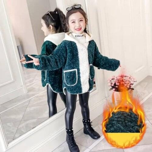 New Style 2019 Children Parkas Winter Warm Jackets Outwear Casual Windproof Girls Clothes Hooded Thick Coats Kids Girl Parka