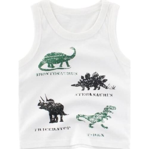 Boy Cartoon T Shirt Boys Girls 2018 Summer Childrens Clothing Toddler Shark Cotton Tops Tee Baby Kids Bebe Letters T-shirt