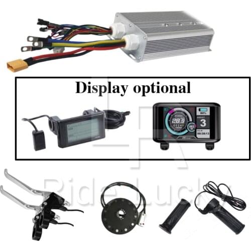 YUFAN Controller 48V-72v 60A 3000W Electric Bike Controller Sine Wave System
