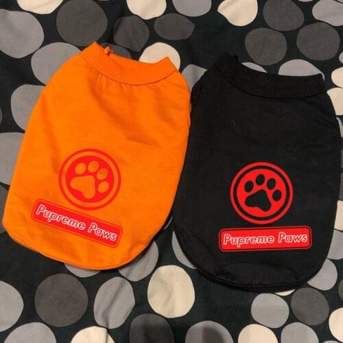 Fashion summer dog clothes dog vest dog shirt dog T-shirt 100% cotton Teddy Corgi Chihuahua Bichon Samoyed puppy clothes