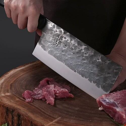 Tang Knife kitchen knife High carbon steel meat cleaver Kitchen sharp slice knife Professional chef knife Fish kill knife