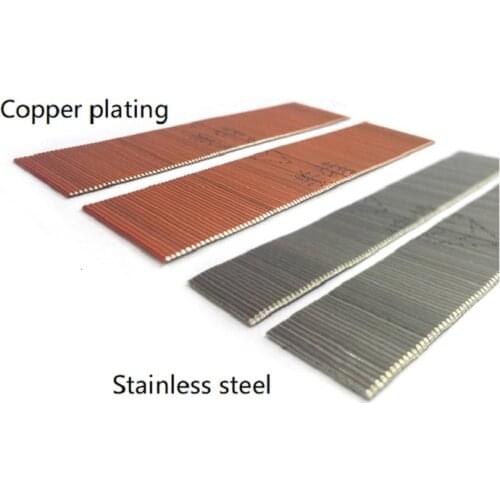 New 10000pcs 6-30MM Stainless steel Air Nail Gun Brad for Model P630 Stapler Straight Nails Diameter 0.63mm