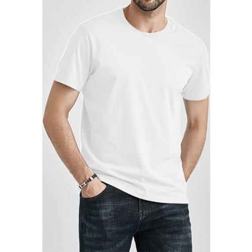 Casual T-Shirts Men Female All Cotton Solid Short/Long Tops Tees Sports Plain Women Male Tshirt Slim Crew Neck Tee Shirt Summer