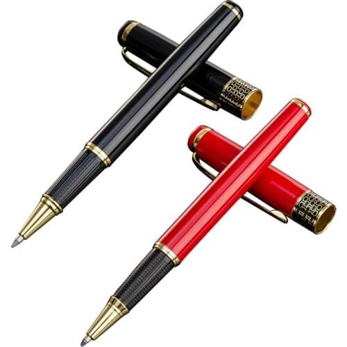 Luxury Metal Rollerball Signature Pen for business Writing Calligraphy School