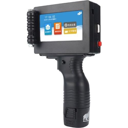 Manual inkjet printer, automatic small assembly line, batch production date, printer, ink packaging and printing Logo