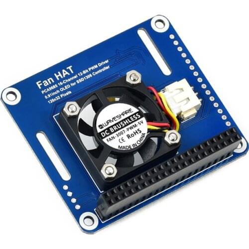Raspberry Pi PWM Controlled Fan I2C