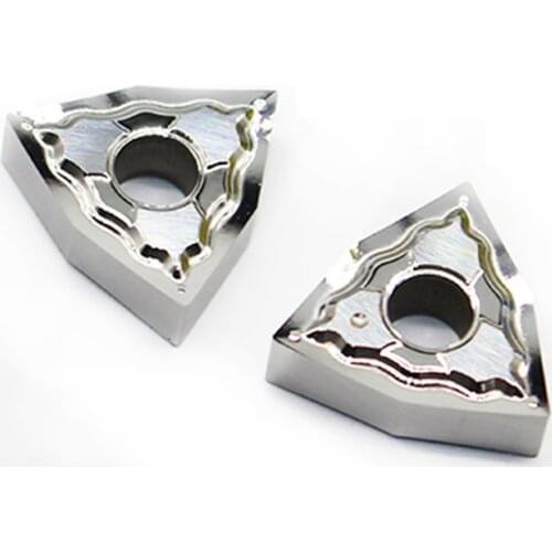 WNMG080404 HA H01 WNMG 080404 Aluminum cutter blade Insert Cutting Tool turning tool CNC Tools AL +TIN Alloy wood