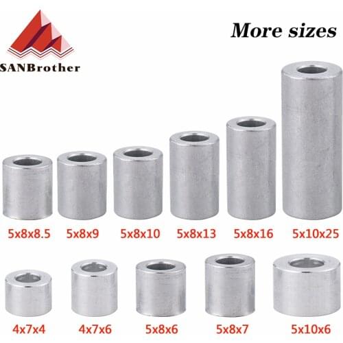 10PCS 3D Printer Parts Aluminium Spacer Isolation Column Openbuilds V-slot Separate Pillar Quarantine for 3D Printer Reprap