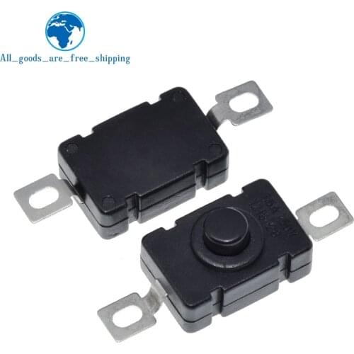 10pcs KAN-28 1.5A250V Flashlight Switches Self Locking SMD Type 18 x 12mm Push Button Switches 1812-28A