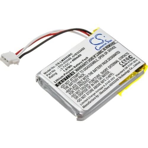 Cameron Sino 450mAh battery for LOGITECH 910-004362 910-004374 M-RO052 MX Anywhere 2 Master 533-000120 533-000121 AHB303450