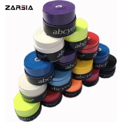 Assorted color)60 pcs Abcyee High quality amboss patternTennis Overgrip sticky feel Tennis Rackets Grips Badminton Overgrip