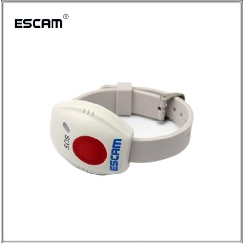 Escam bracelet Alarm AS004 Wireless Burglar Alarm with Magnetic Sensor Home Safety System Security Device for IP Camera