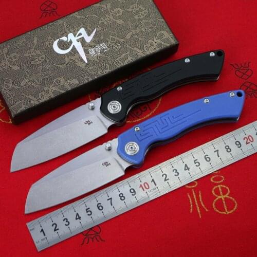 CH New toucans folding knife D2 blade ball bearing washer G10 handle outdoor camping hunting pocket knife EDC tools