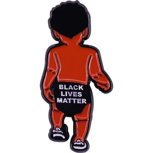 Black Lives Matter Brooch policebrutality Enamel Pin love care and equality Booch Jewelry