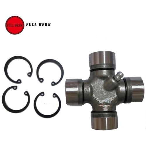 1PC FULL WERK GU1100 20Cr Cross Bearing Universal Joints Bearing Size 27mmx74.6mm for Car and SUV Accessory