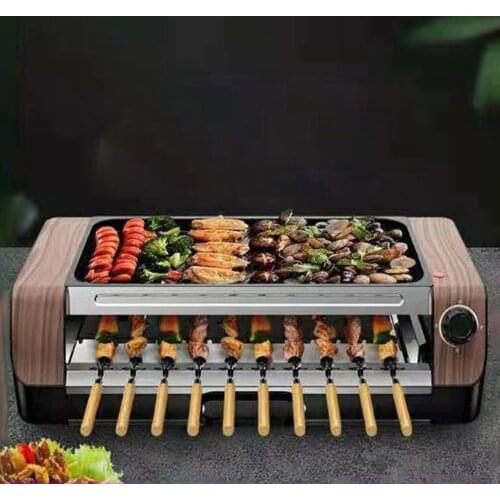 Multifunctional Grill High-quality Electric Griddle Household Electric BBQ Grill Outdoor Picnic Electric Barbecue Machine
