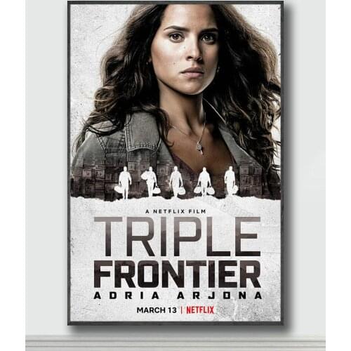 NJ294 Triple Frontier Movie 3 Silk Posters and Prints wall art Art Poster Home Decor