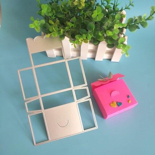 New mini handbag candy box scrapbook, DIY, manual, alkali metal cutting template