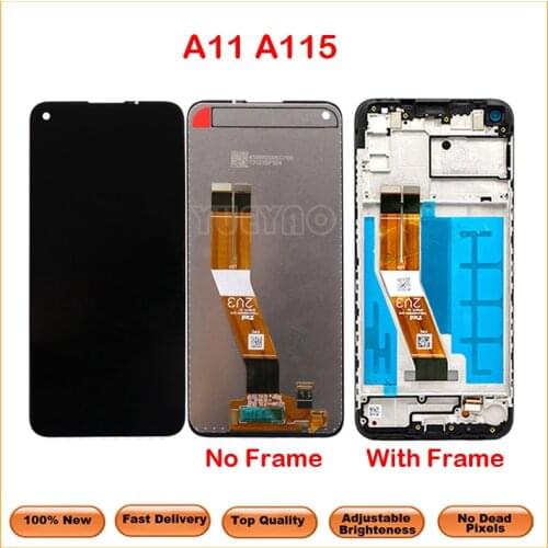 6.4'' Original A115 Lcd For Samsung Galaxy A11 LCD Display Touch Screen Assembly With Frame For Samsung A115F A115F/DS Lcd
