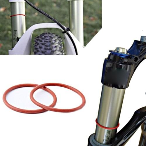 Mountain Bicycle Front Fork Suspension Road Bike 32mm/30mm Outer Tube Silicone Travel Circle