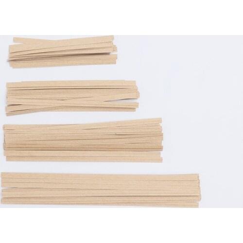 Kraft Paper Twist Ties Wire Baking Tie Line Food Flower Packaging Sealing Decoration Grape Cable Ties Garden Tie 100/1000pcs