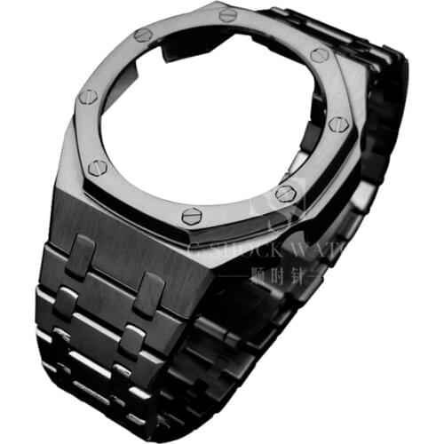 3rd Generation For Casio G-Shock GA2100 Metal Watch Band Strap GA2110 Watchband Bezel for Casio GA-2100 Mens Watch Accessories