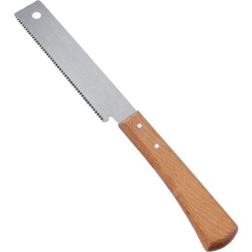 Mini Hand Saw for Woodworking SK5 Carbon Steel Tenon Fine Tooth Wooden Handle G88A