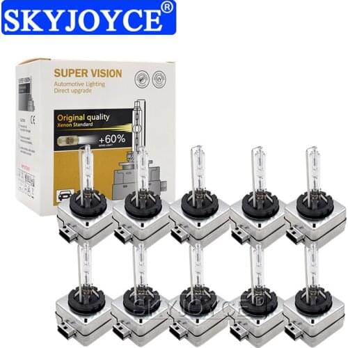 SKYJOYCE Wholesale Metal Claw 35W D1S Auto HID Xenon Light Lamp D3S 4300K 5000K 6000K 8000K 10000K D1R D3R Car Headlight Bulb