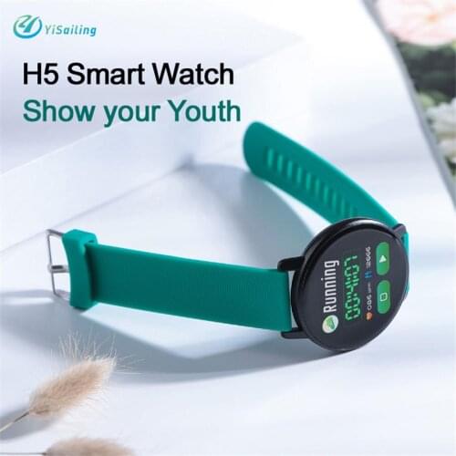 H5 round Smart Watch Full screen Touch Heart Rate Blood Pressure Health monitoring Sports Mode sleeping tracker Sport smartwatch