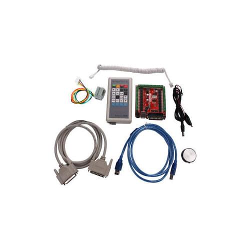 USB LPT Mach3 CNC 6 Axis Stepper Motor Controller Manual Control Box CNC Kit